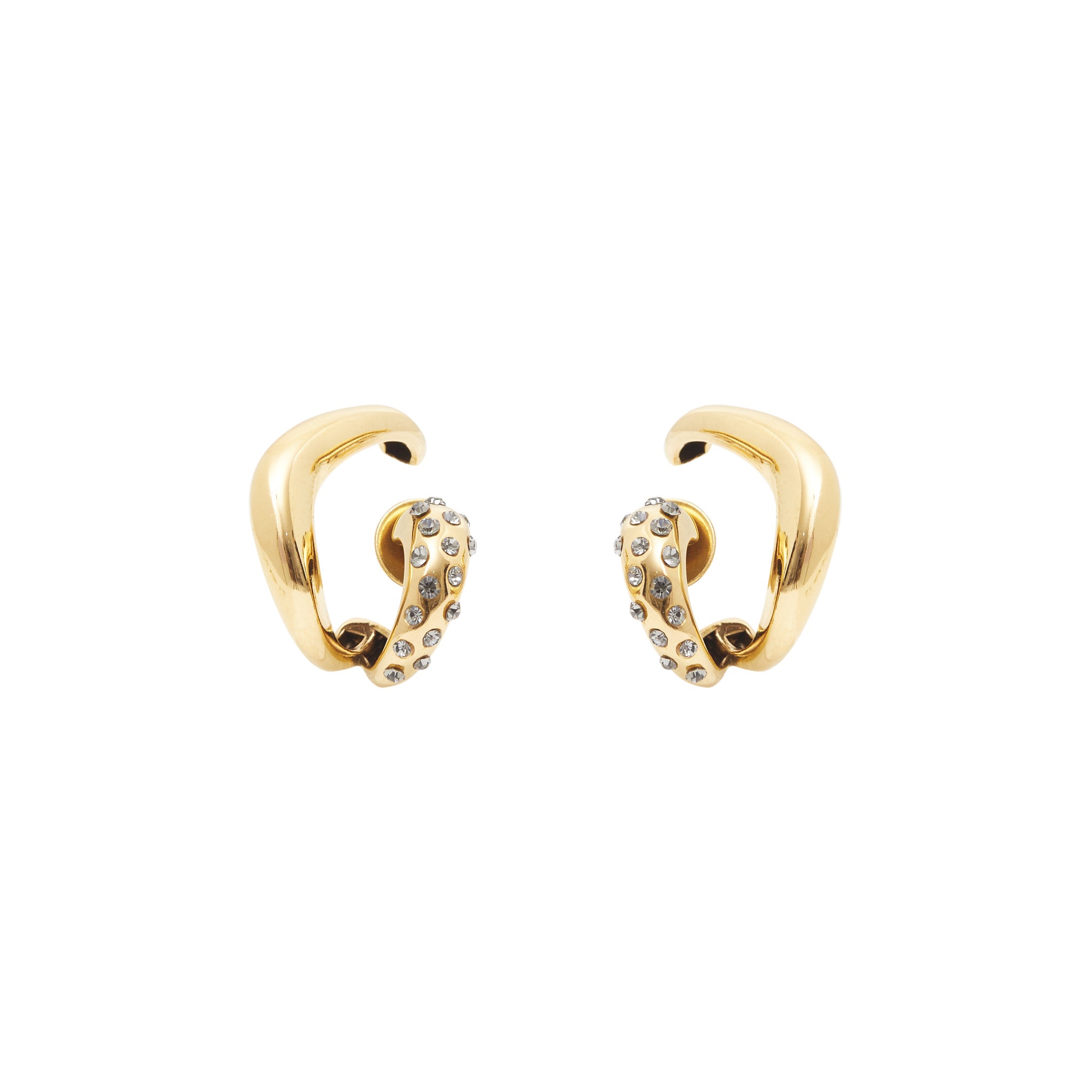 BRINCO RESSURGIR DUPLO CRAVEJADO OURO