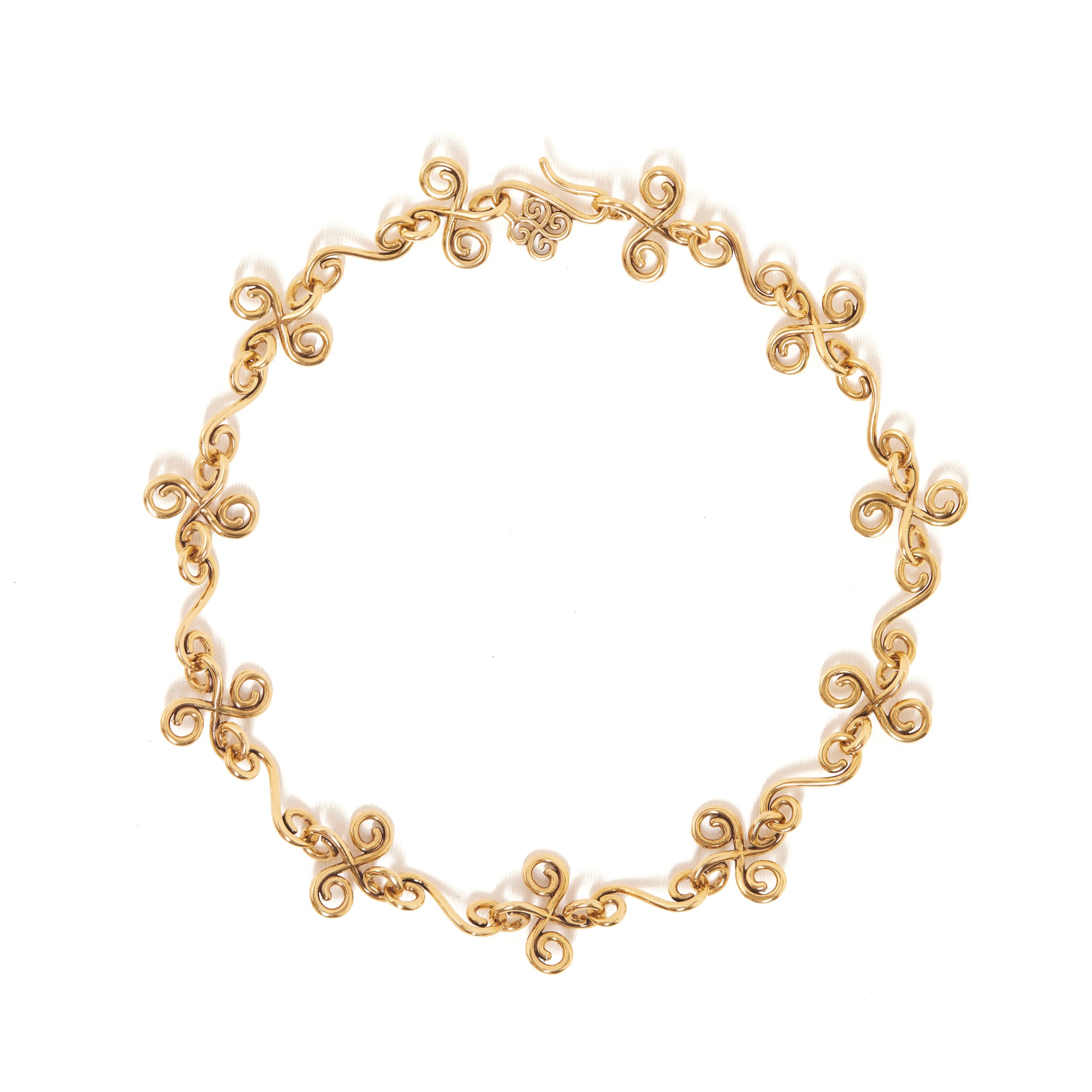 CHOKER IDENTIDADE POLIDO OURO