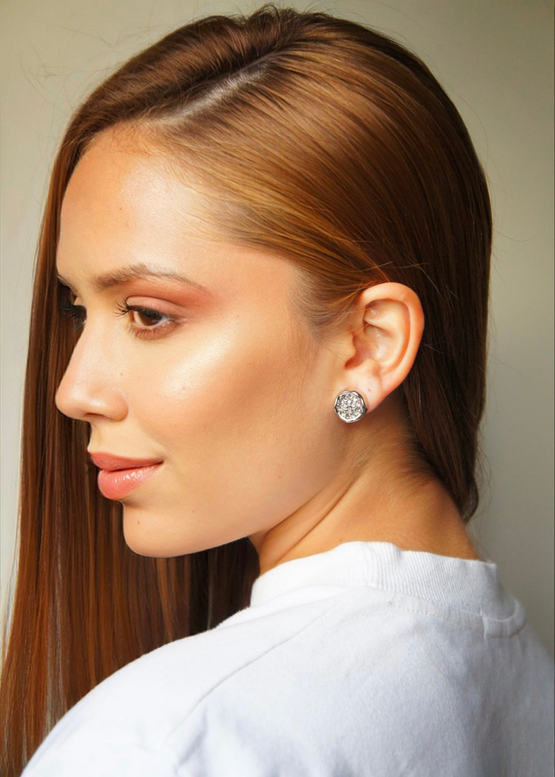 BRINCO CLÁSSICO CÍRCULO P PRATA