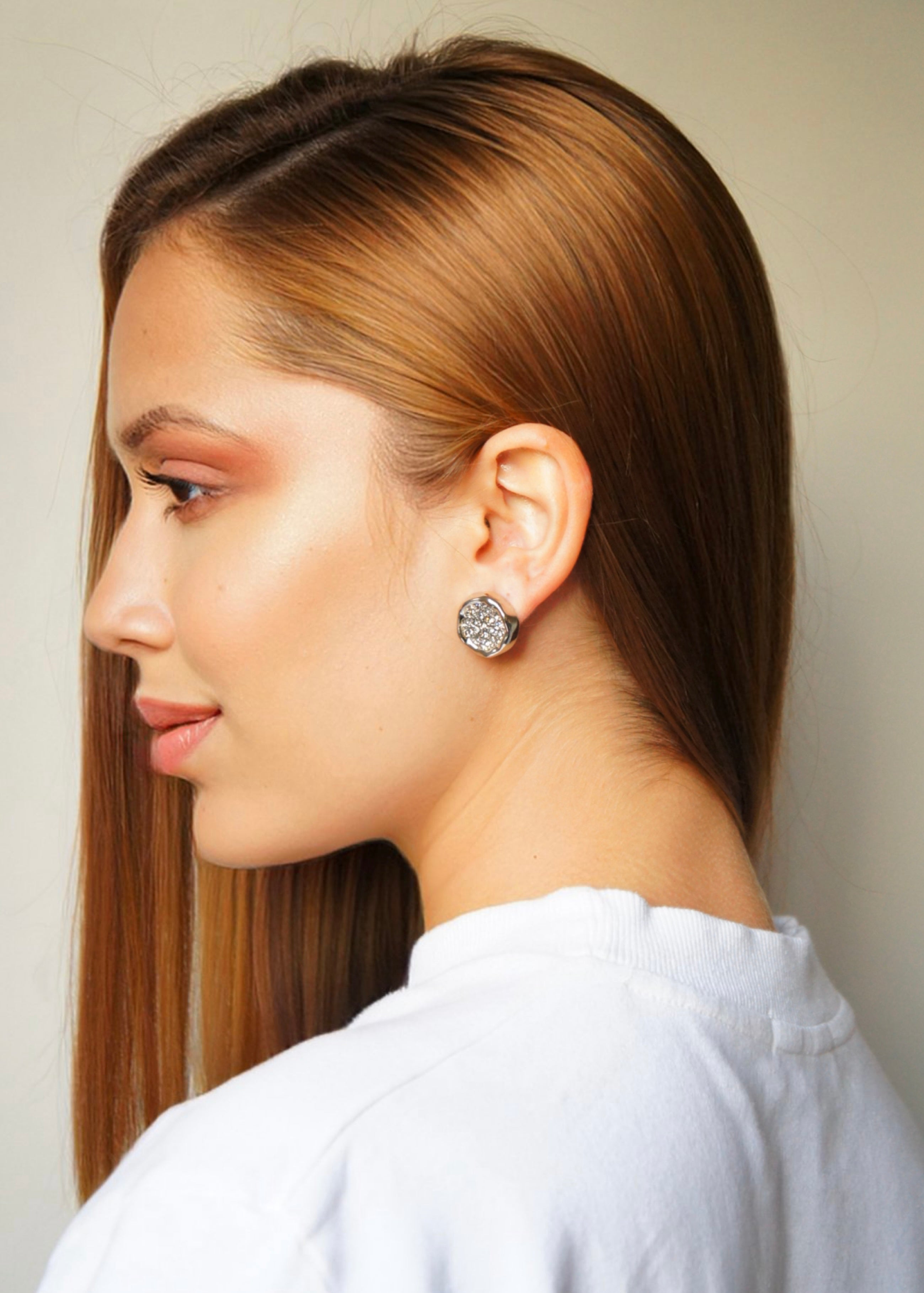 BRINCO CLÁSSICO CÍRCULO M PRATA