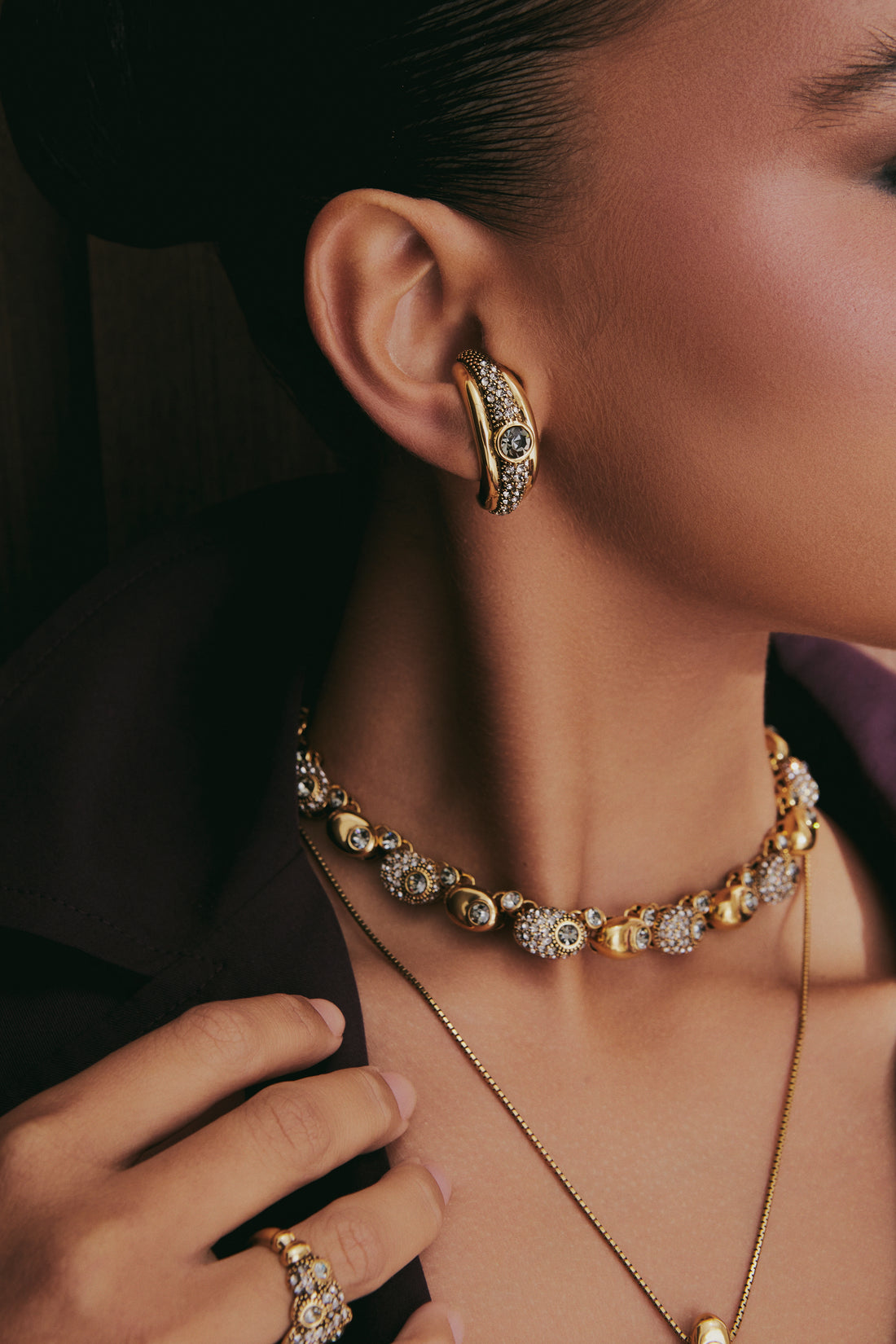 BRINCO NÚCLEO ENCAIXE POL/CRAV OURO