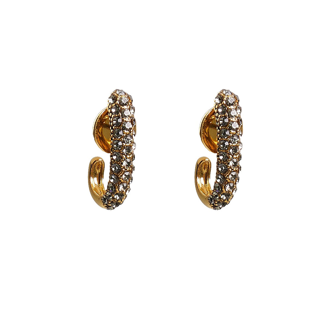 ARGOLA GINGA DO MAR M CRAVEJADA OURO