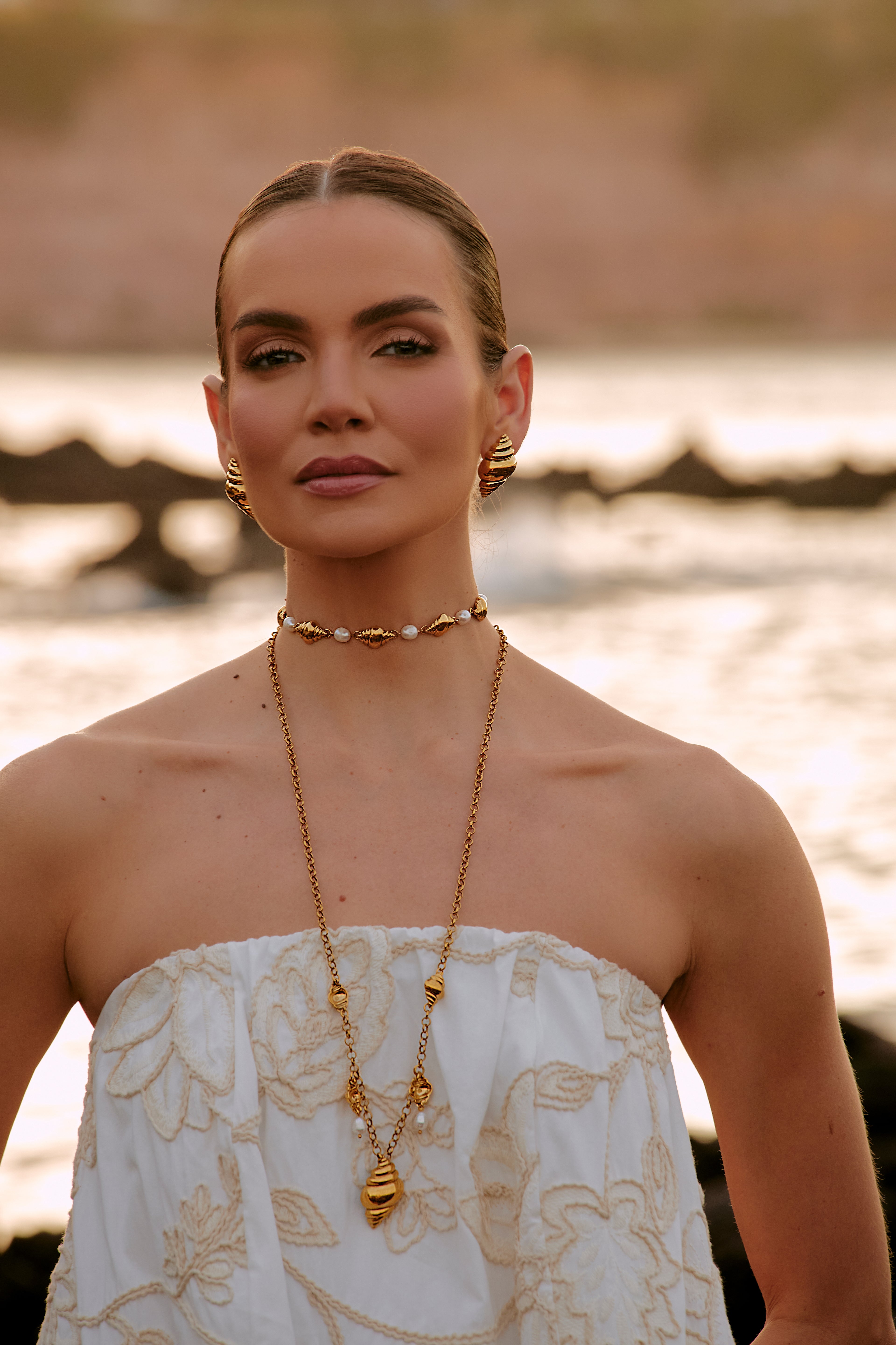 BRINCO MARÉ CONCHA M OURO