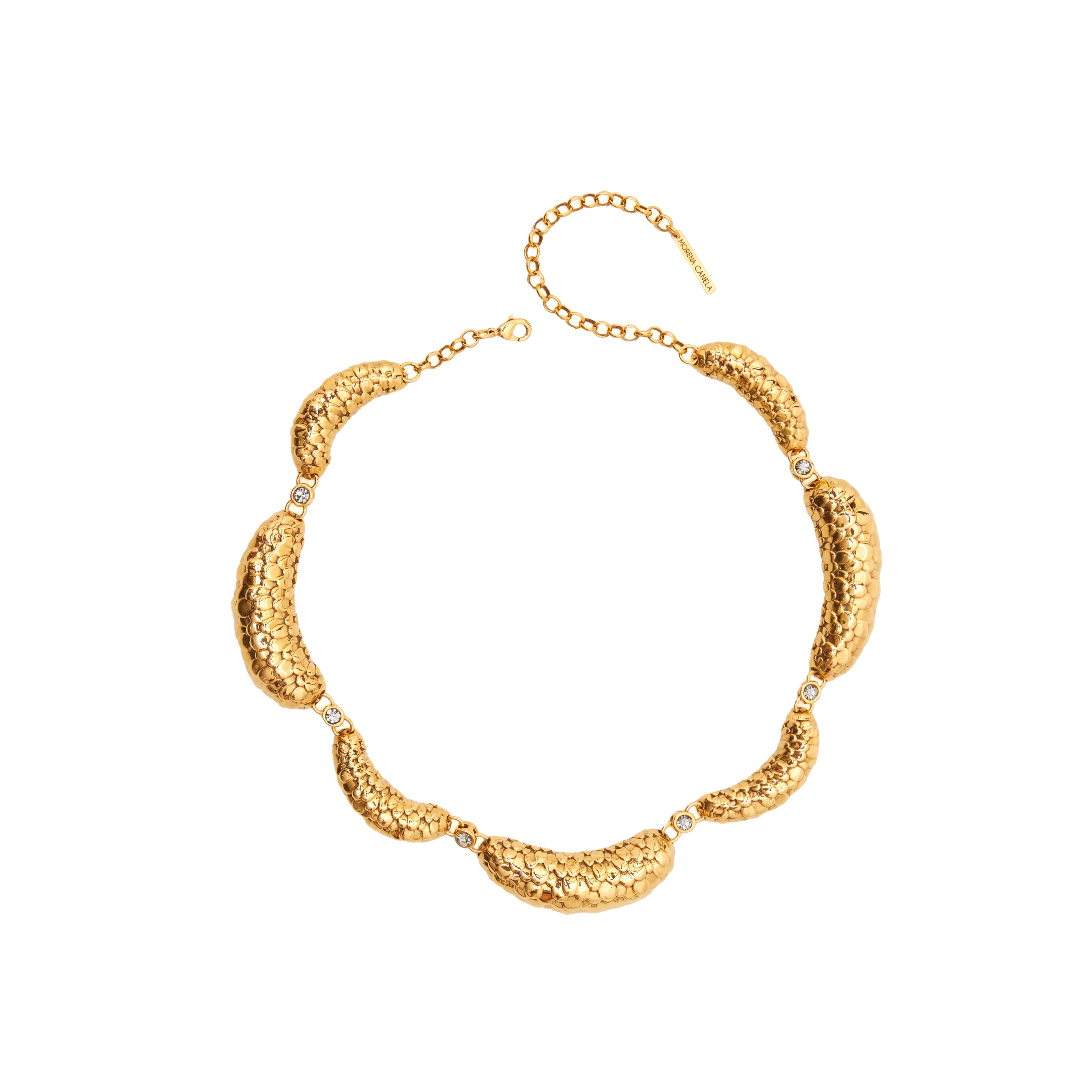 COLAR MARÉ CONCEITO ESCAMAS RIVIERA OURO