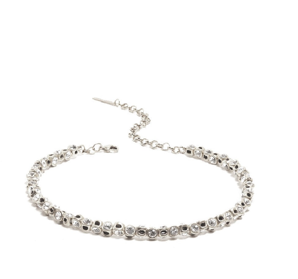 CHOKER RIVIERA M PRATA