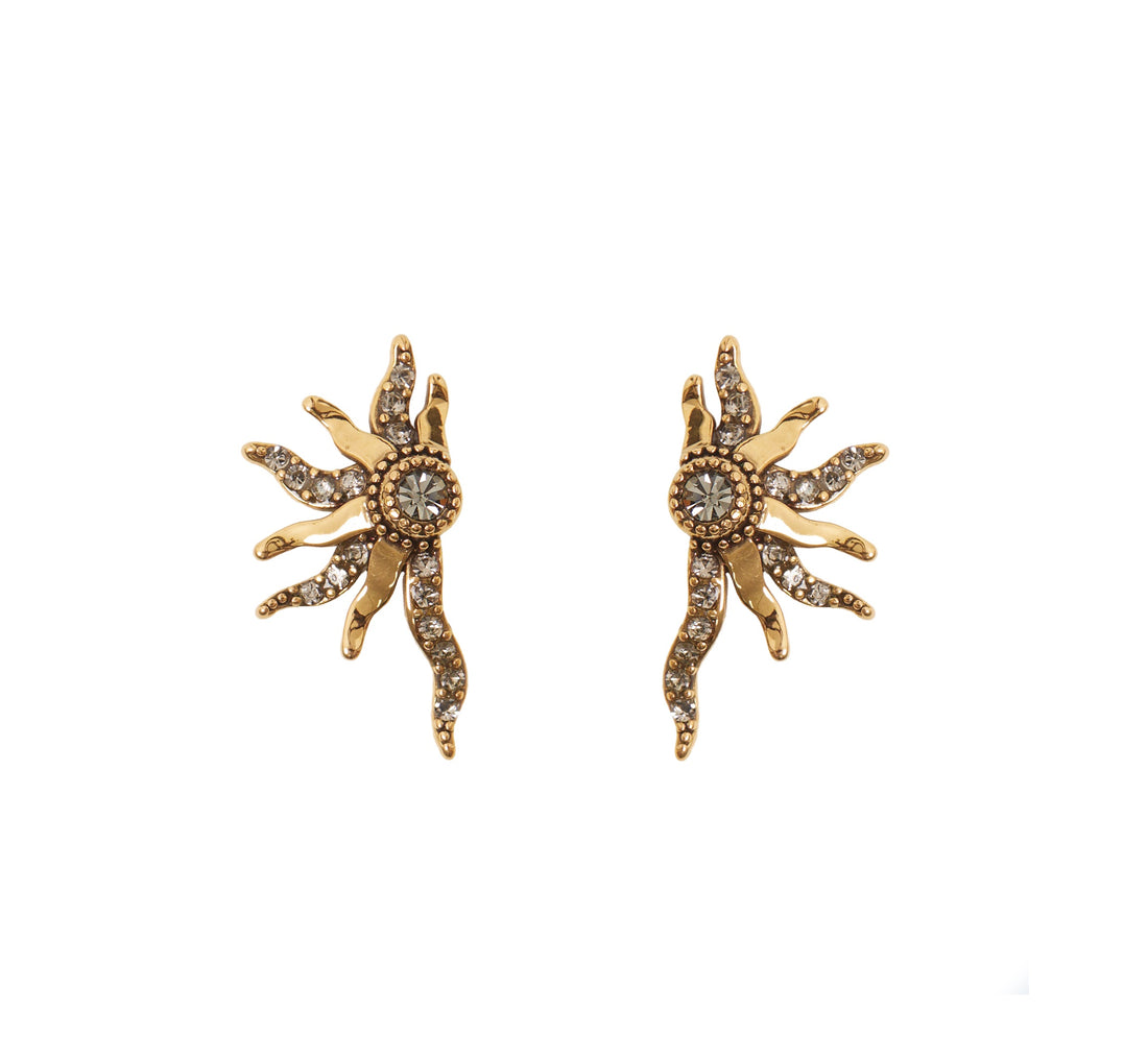 BRINCO SOLAR LATERAL MINI DESIGUAL OURO