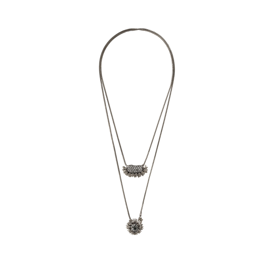 ESCAPULÁRIO GIRASSOL PRATA