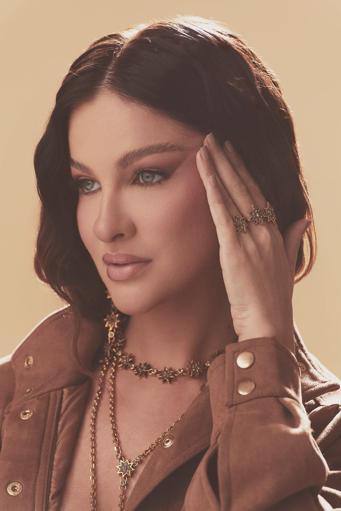 ANEL GUIA ESTRELA OURO