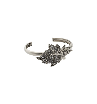 BRACELETE FOLHAGEM CONCEITO PRATA