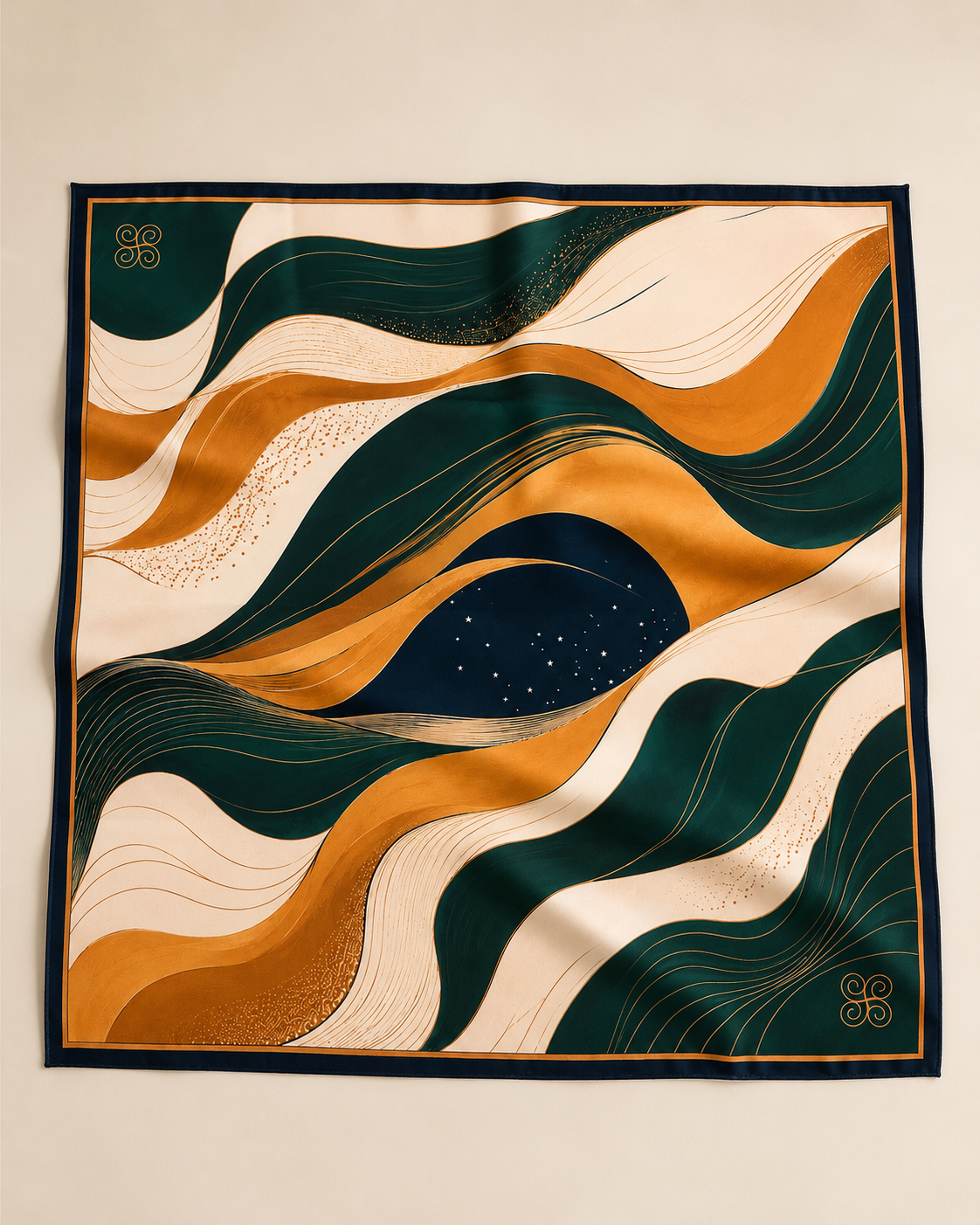 LENÇO MORENA CANELA 50x50CM