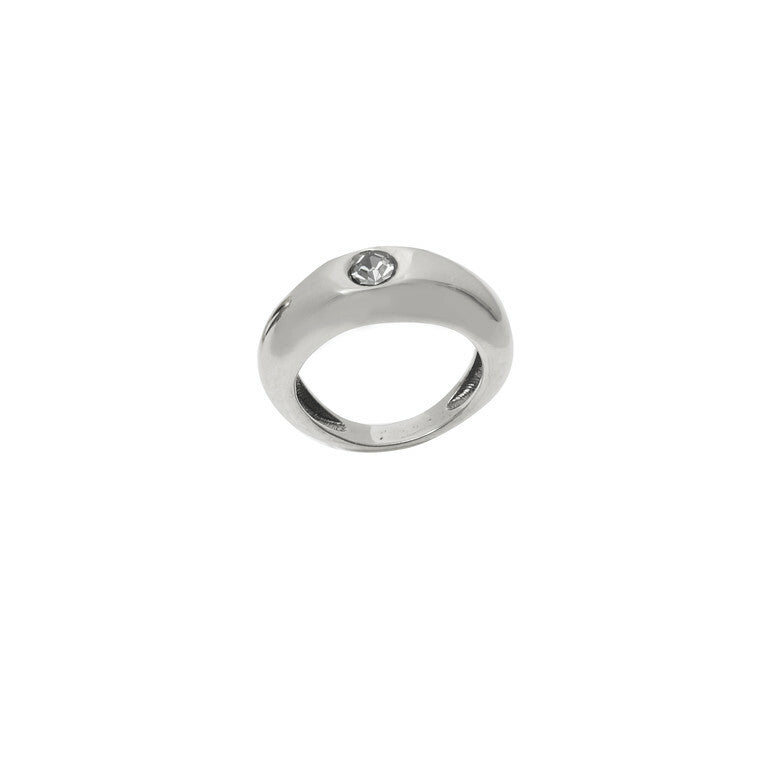 ALIANÇA RESSURGIR STRASS P - PRATA