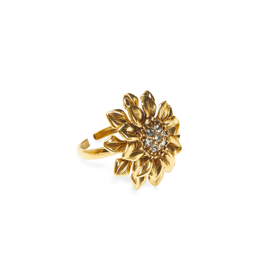 ANEL FLORESCER DO SERTÃO MINI DUPLO OURO VINTAGE