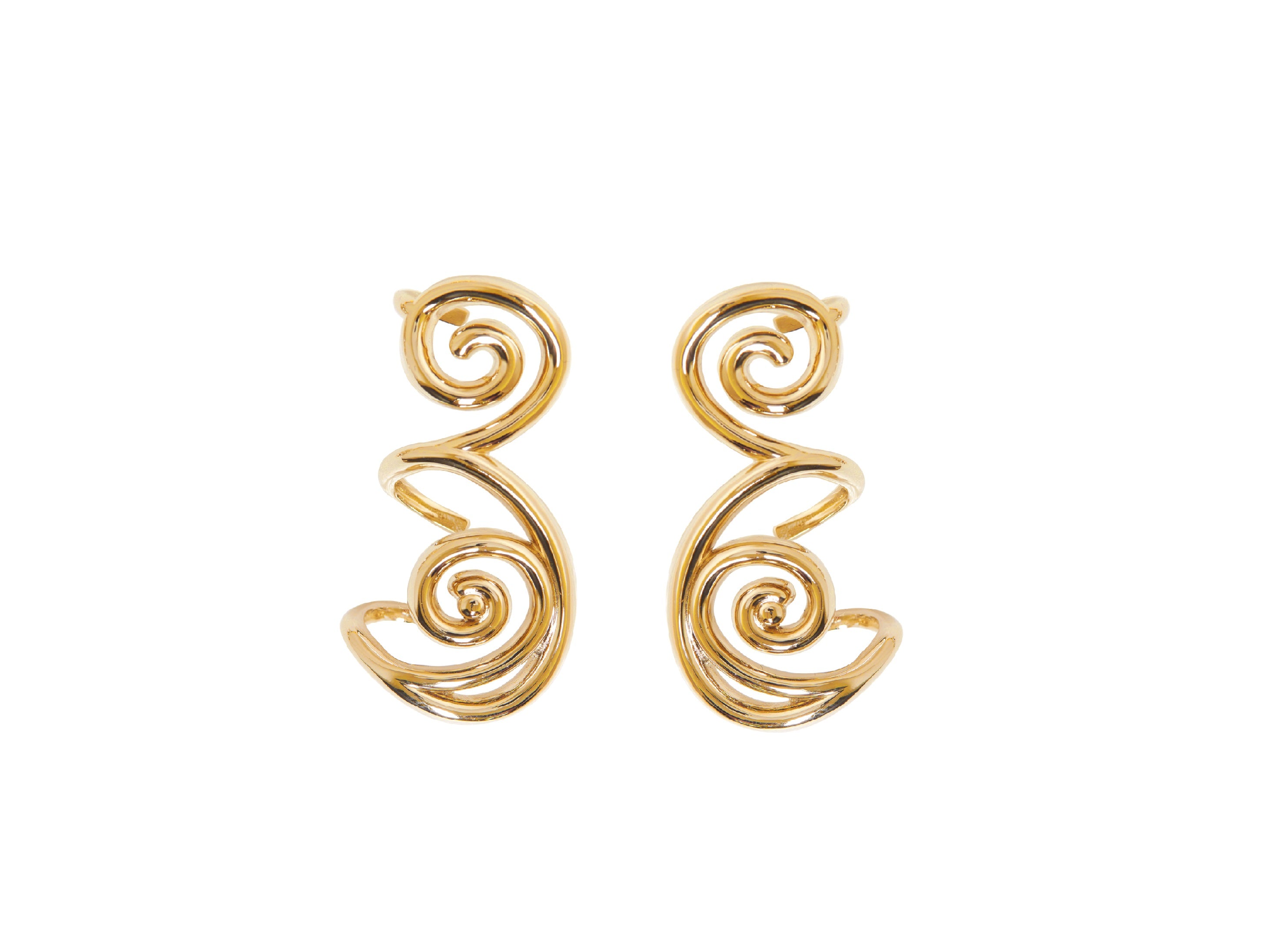 EARCUFF IDENTIDADE LATERAL POLIDO OURO