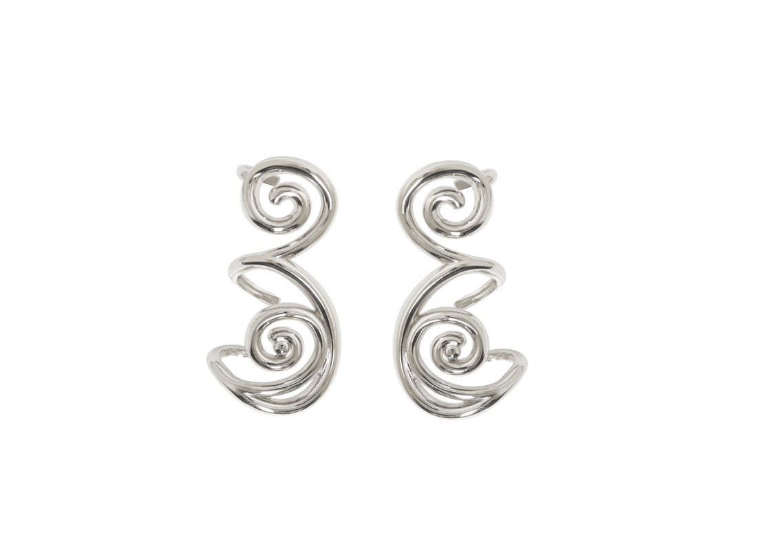 EARCUFF IDENTIDADE LATERAL POLIDO PRATA