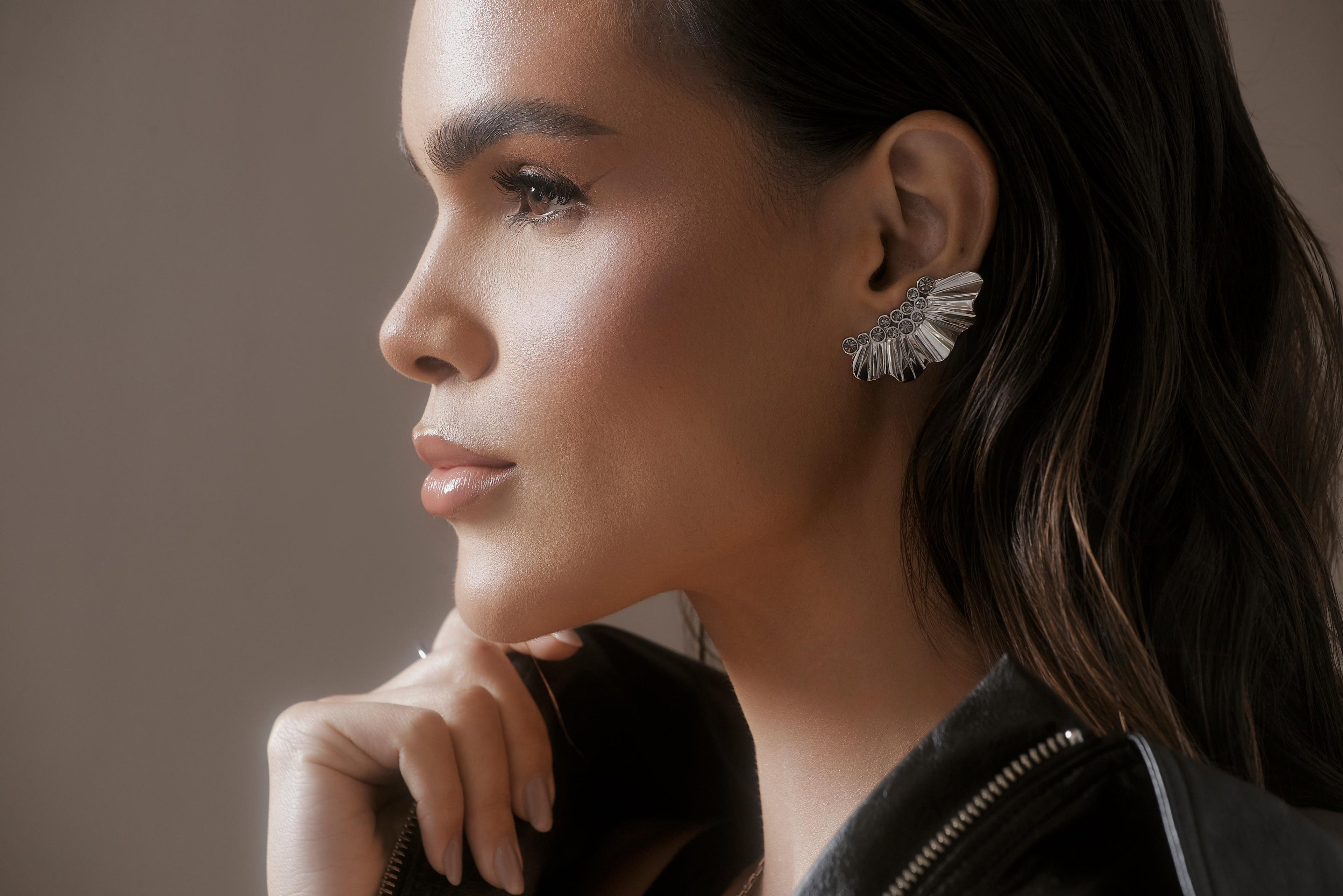 BRINCO TEMPO II EARCUFF PRATA