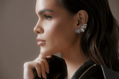 BRINCO TEMPO II EARCUFF PRATA