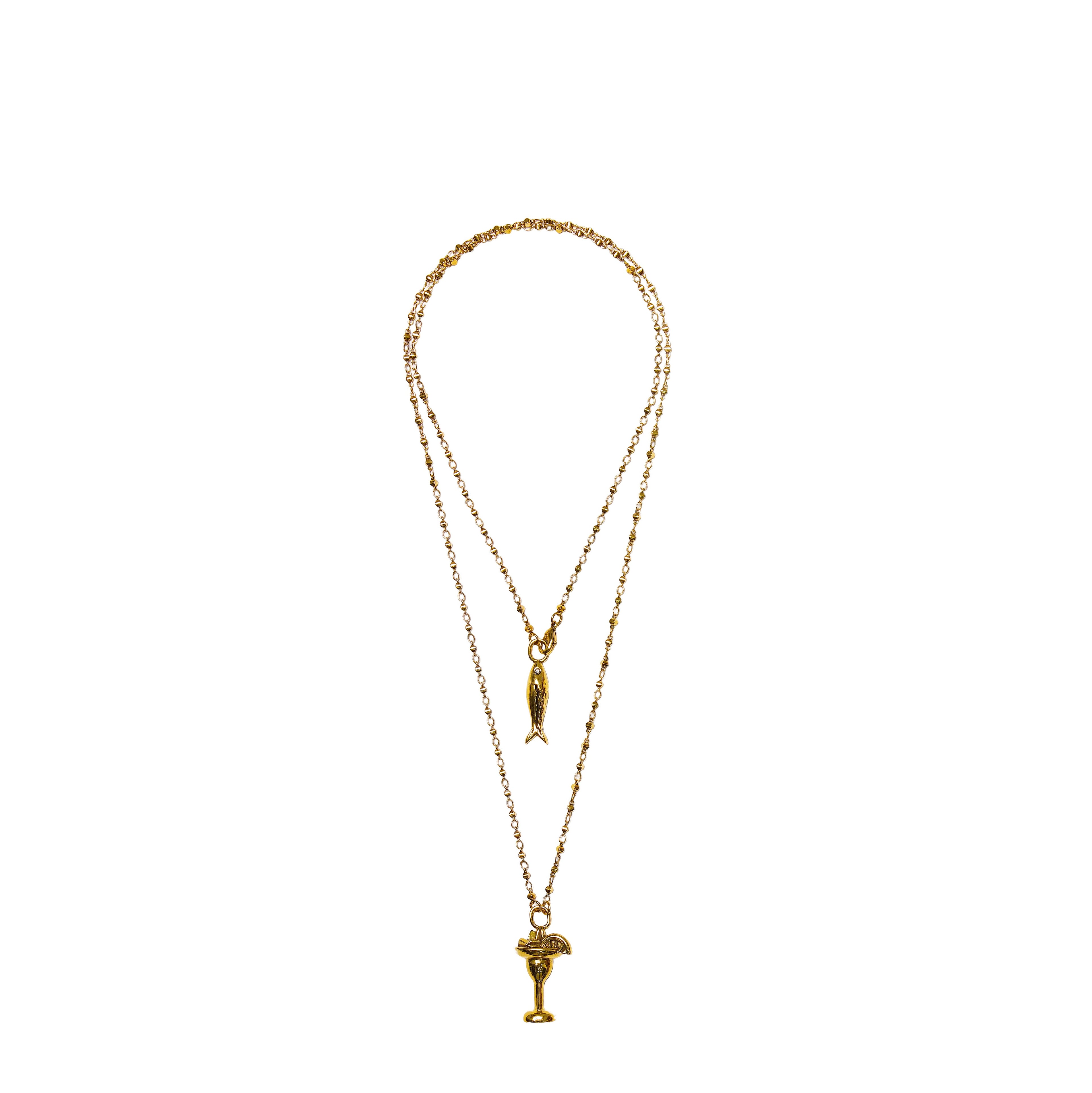 ESCAPULÁRIO GINGA DO MAR DRINK + PEIXE OURO