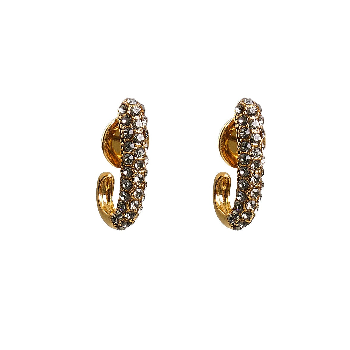 ARGOLA GINGA DO MAR M CRAVEJADA OURO
