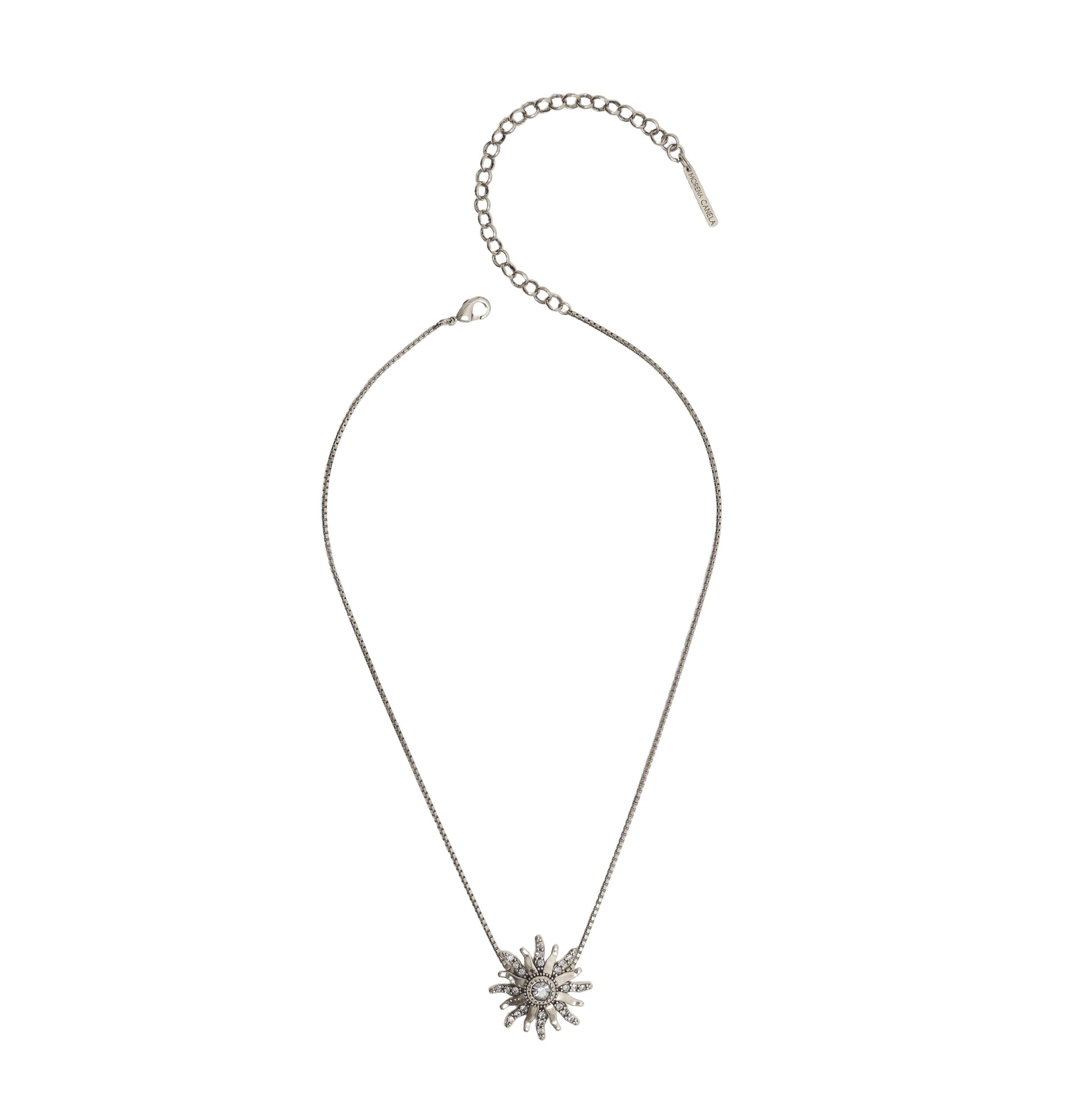 COLAR SOLAR CORRENTE 40CM PG P PRATA