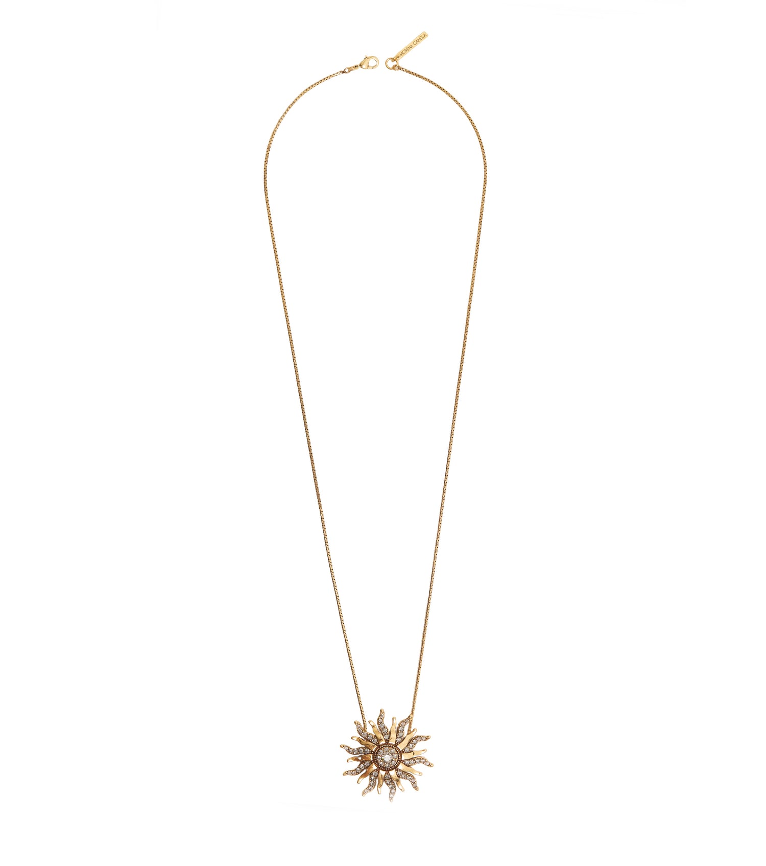 COLAR SOLAR CORRENTE 70CM PG G OURO