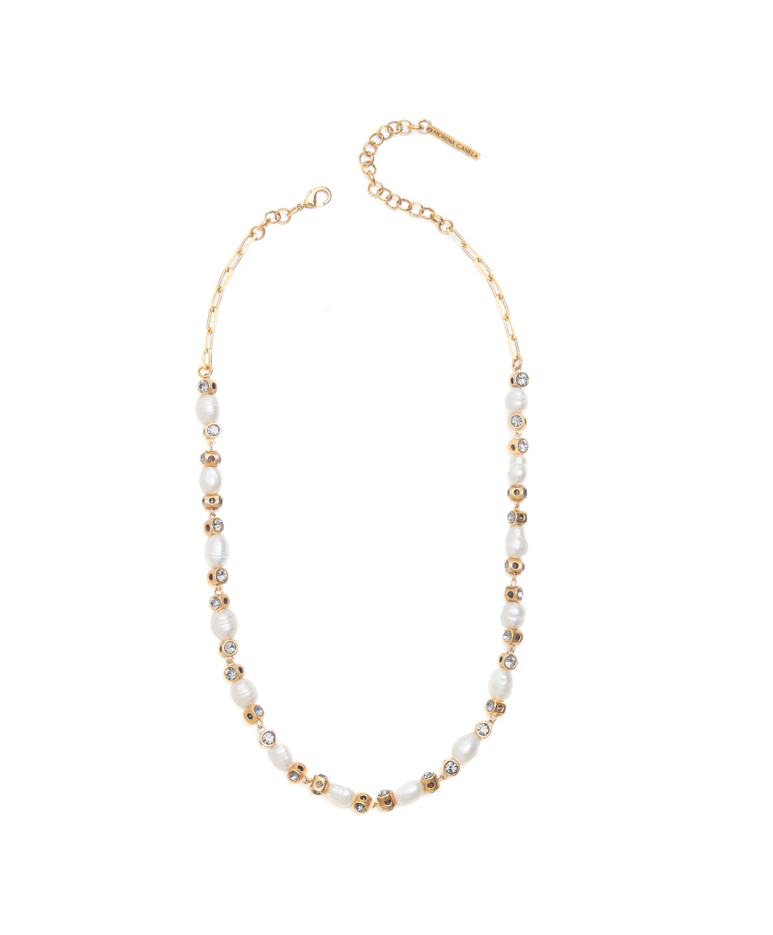 COLAR AURA RIVIERA PEROLA NATURAL M OURO