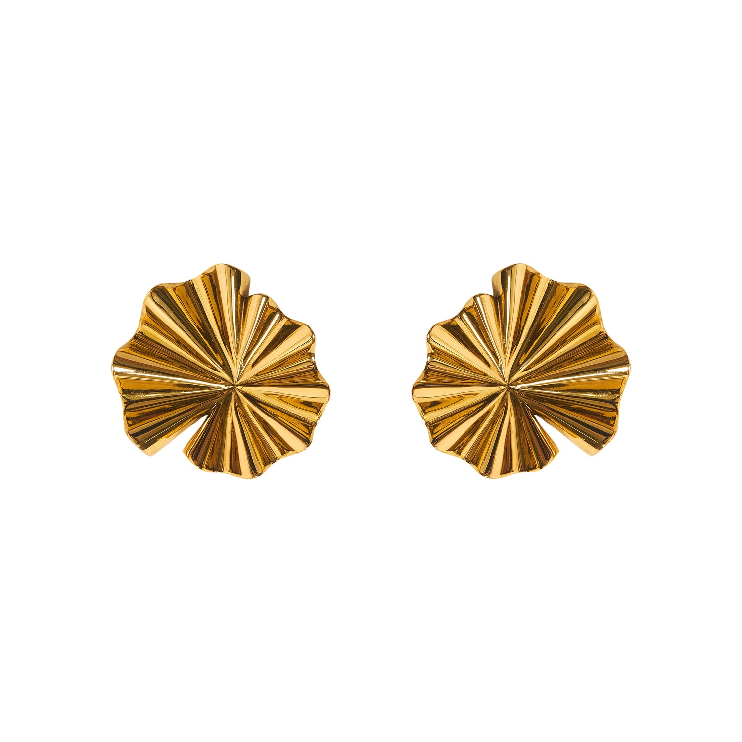 BRINCO TEMPO I LEQUE DUPLO CIRCULAR OURO