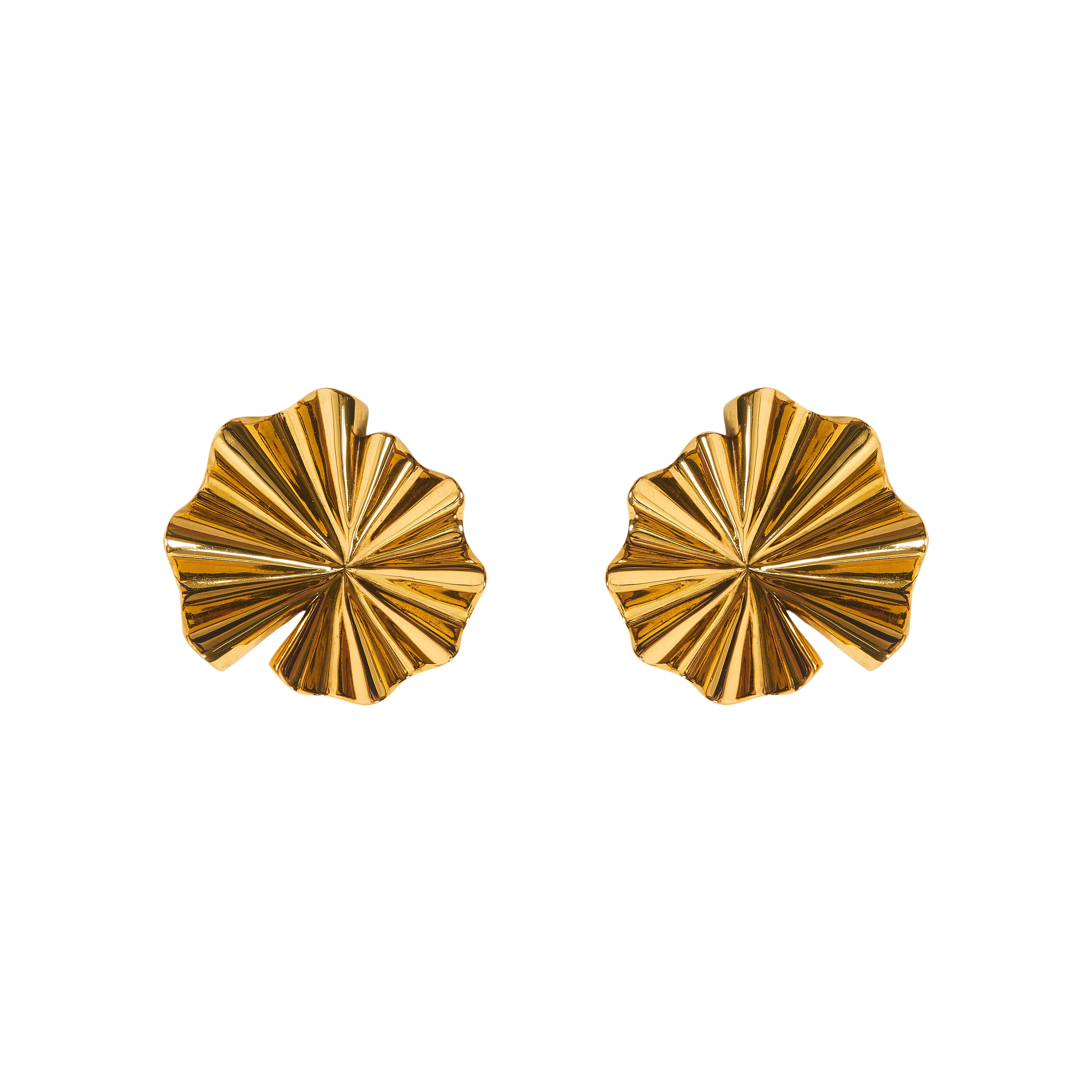 BRINCO TEMPO I LEQUE DUPLO CIRCULAR OURO