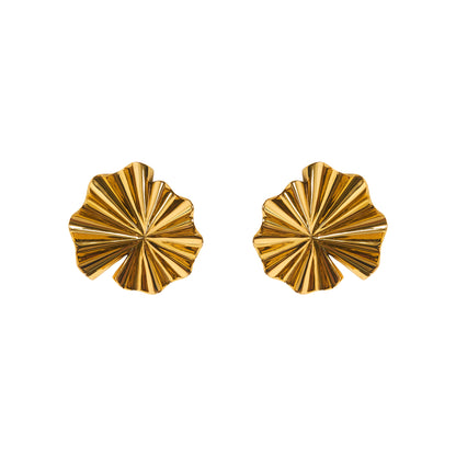 BRINCO TEMPO I LEQUE DUPLO CIRCULAR OURO