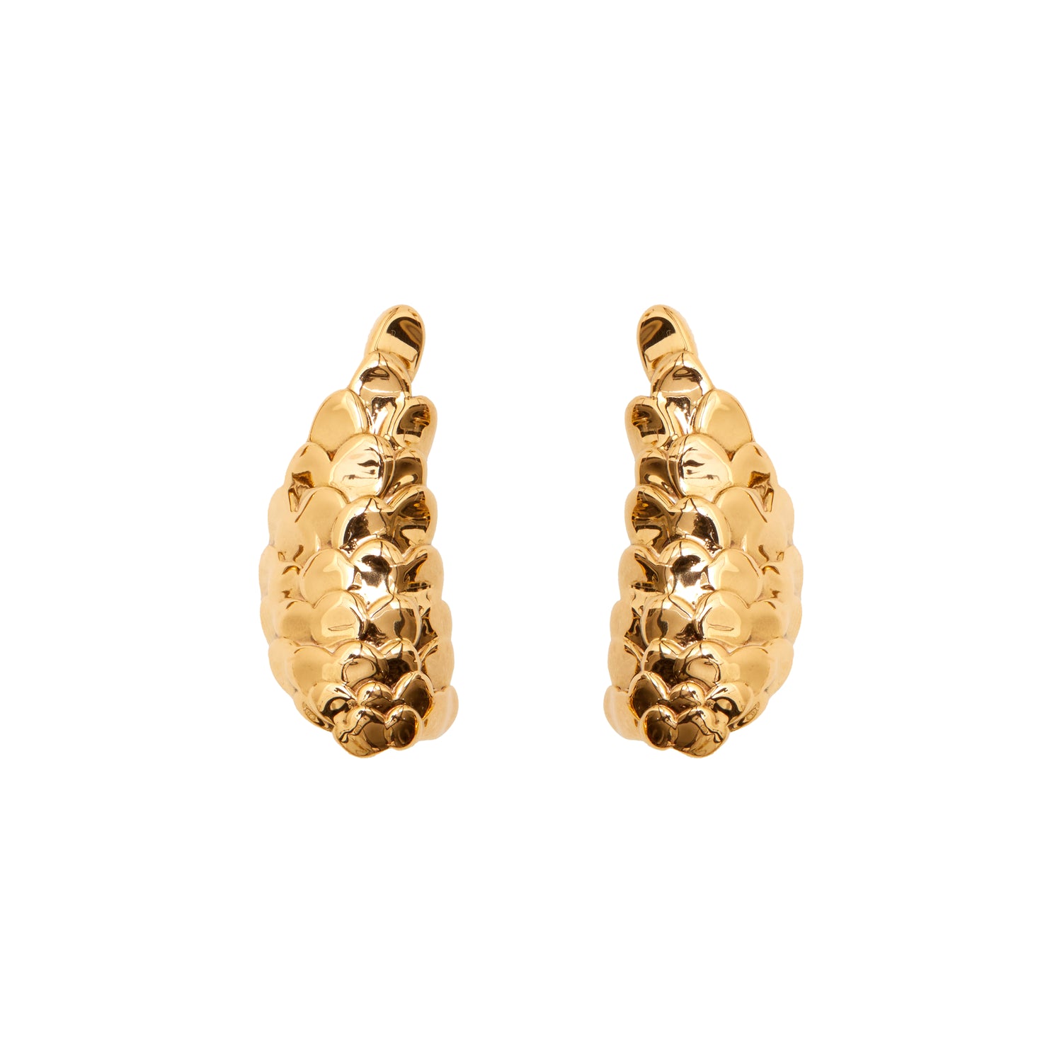 BRINCO MARÉ ESCAMAS EARCUFF OURO