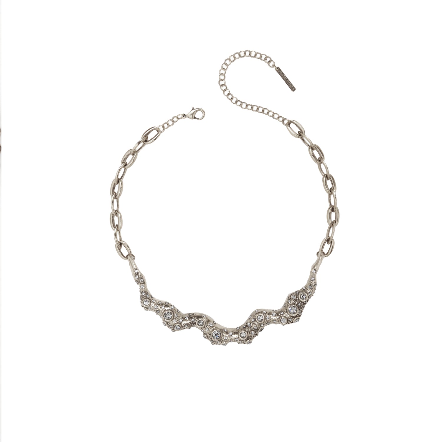 GARGANTILHA MARÉ CONCEITO MAR DE ESTRELAS PRATA