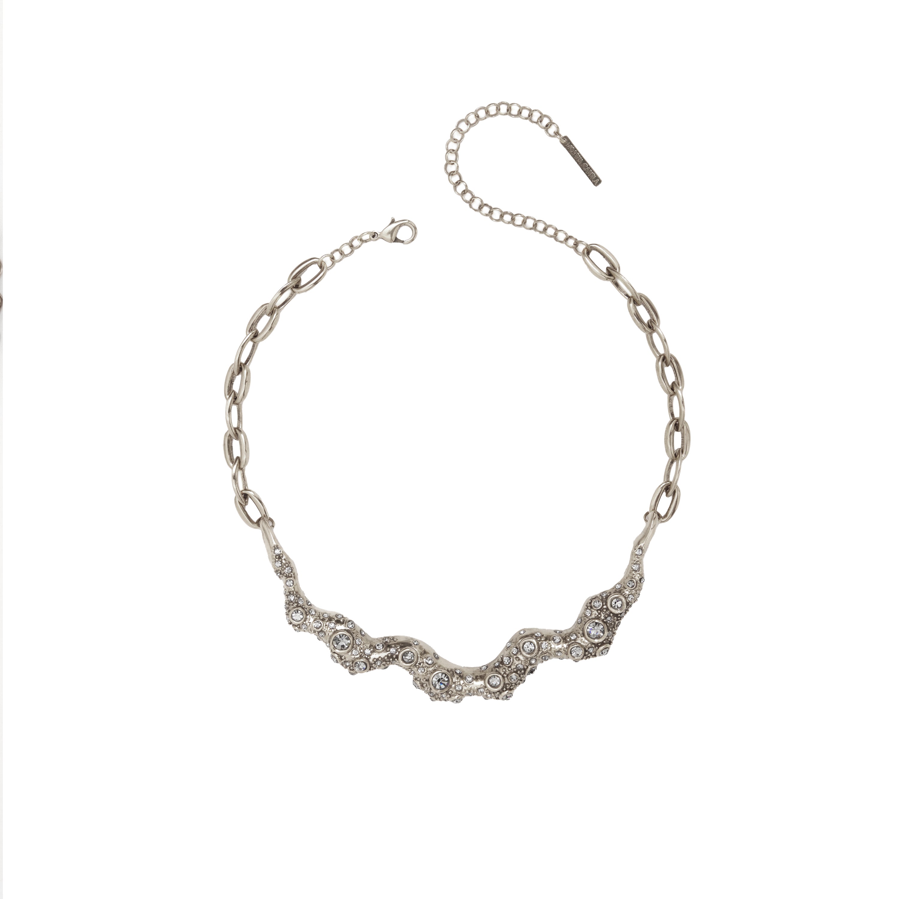 GARGANTILHA MARÉ CONCEITO MAR DE ESTRELAS PRATA