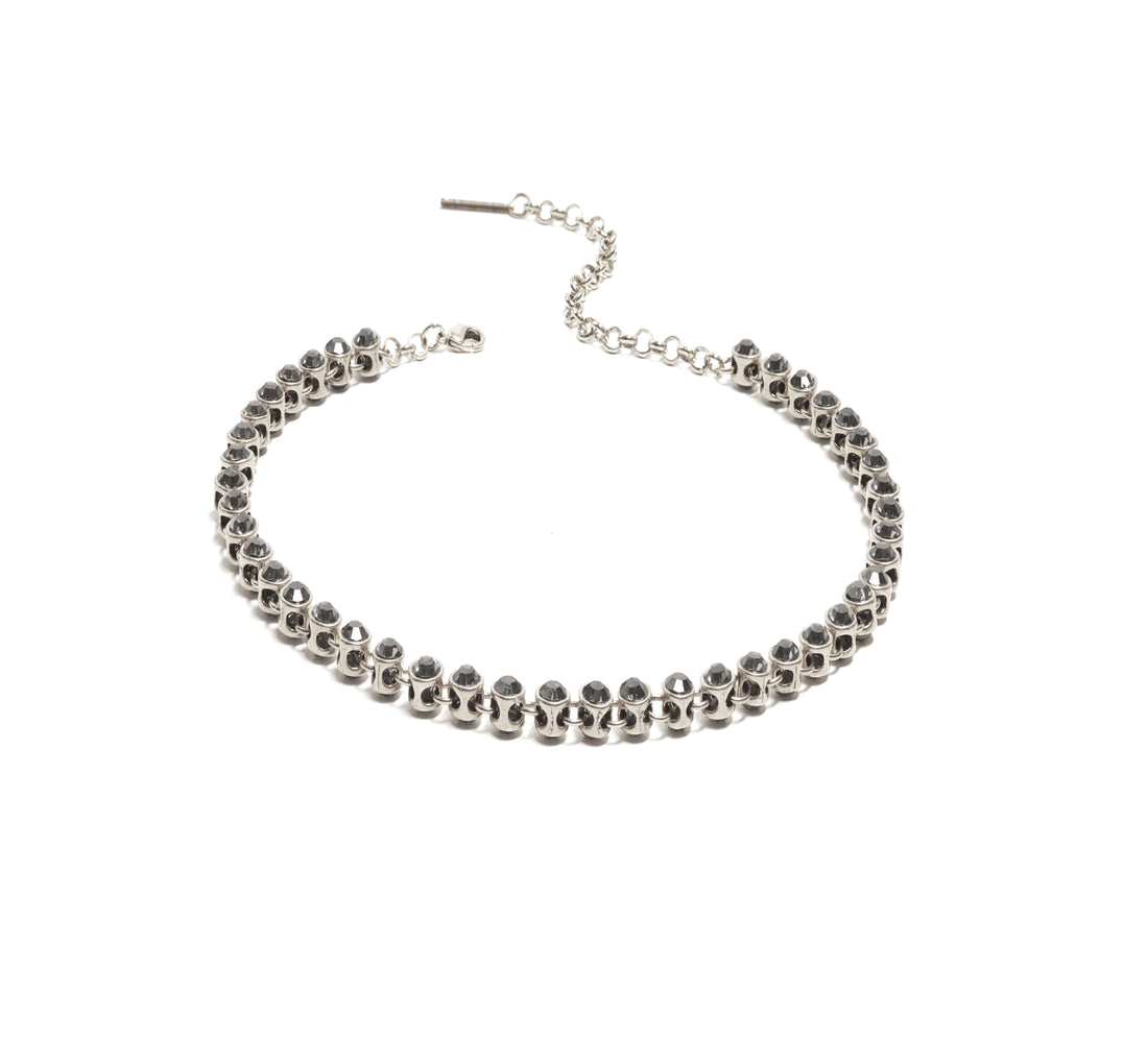 COLAR GARGANTILHA RIVIERA G PRATA