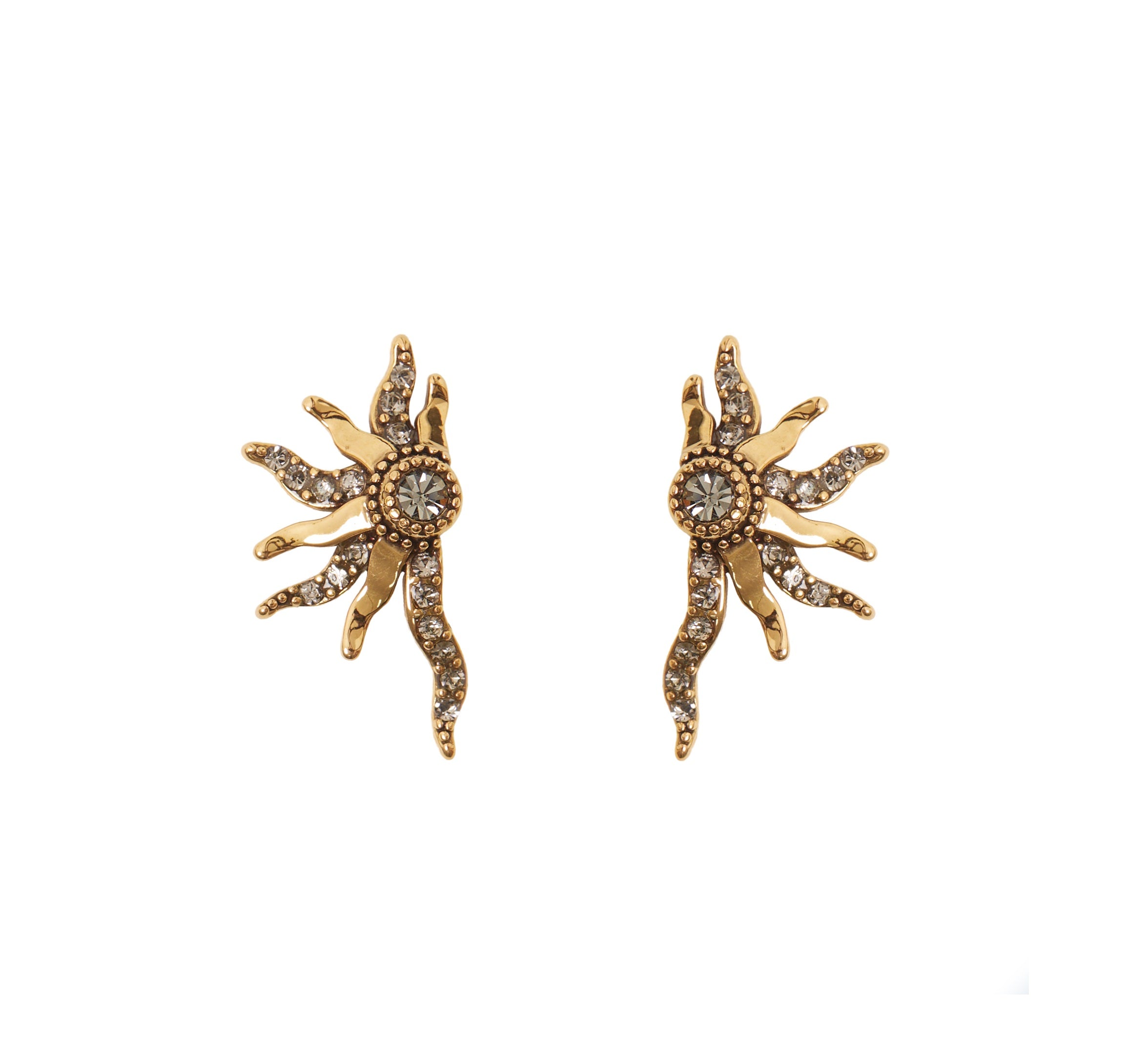 BRINCO SOLAR LATERAL MINI DESIGUAL OURO