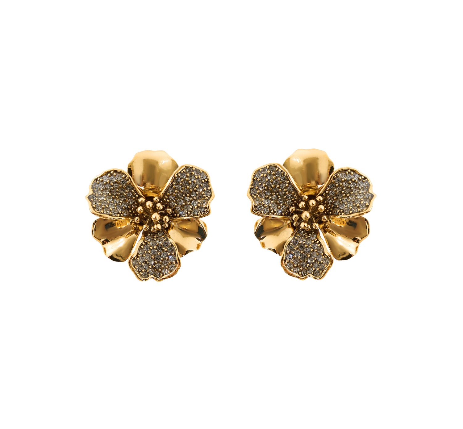 BRINCO HIBISCO M CRAV/POL OURO