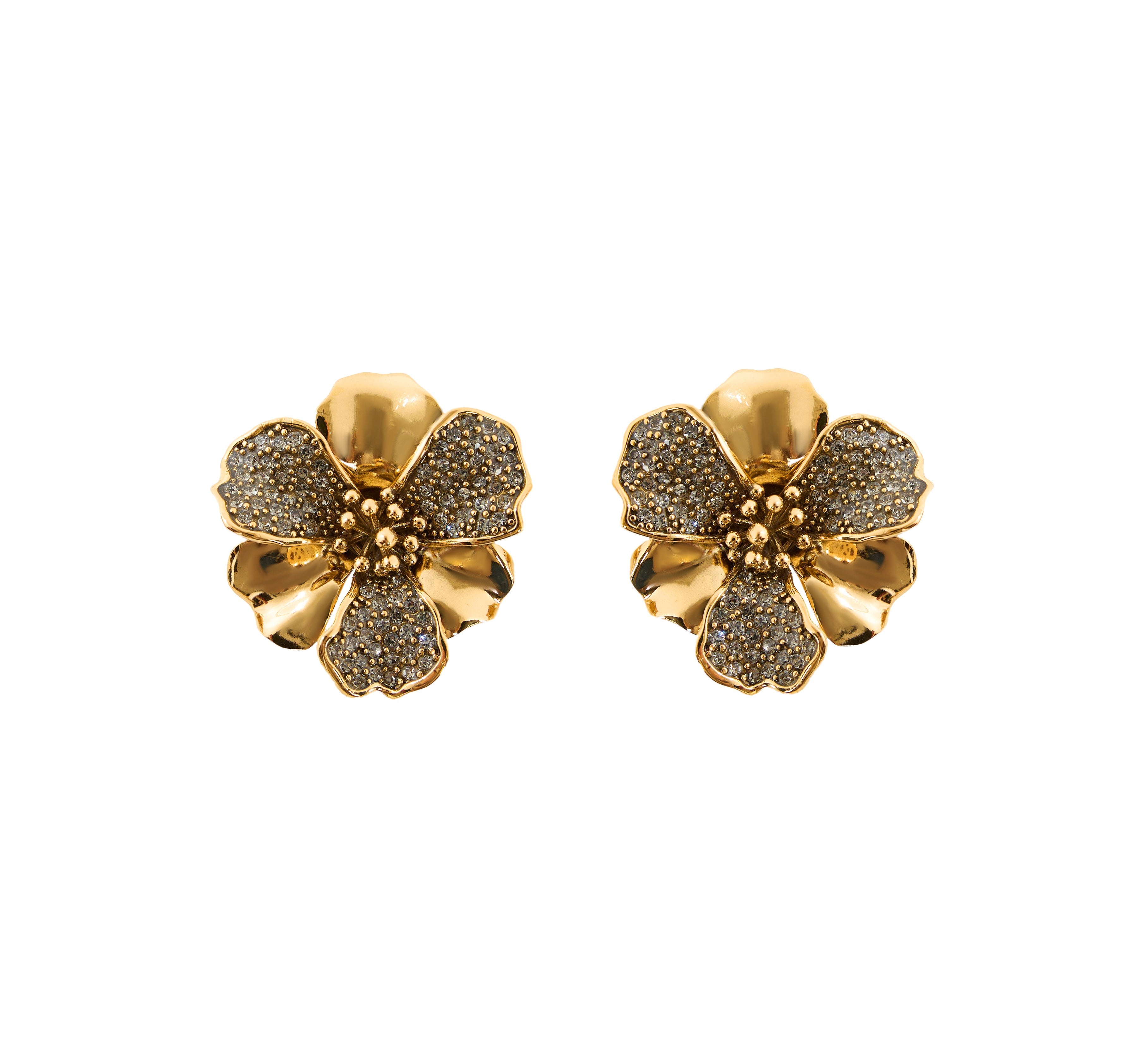 BRINCO HIBISCO M CRAV/POL OURO