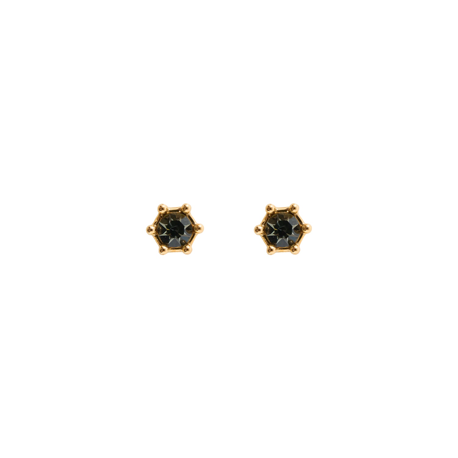 BRINCO HIBISCO PONTO DE LUZ P STRASS OURO