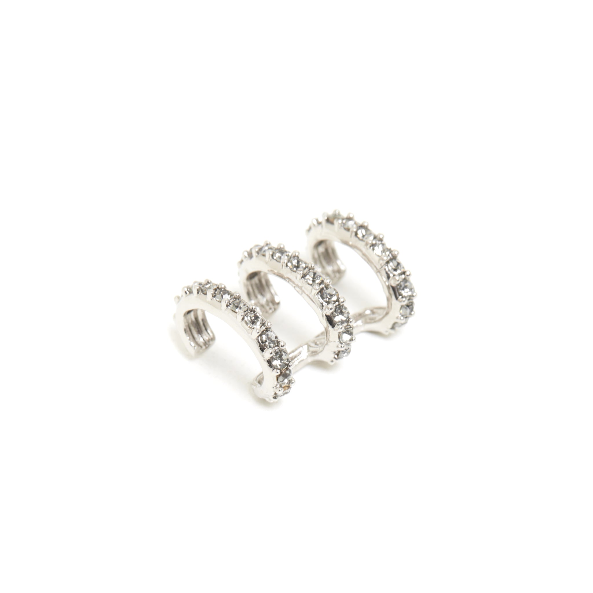 EARCUFF TRIPLO CRAVEJADO