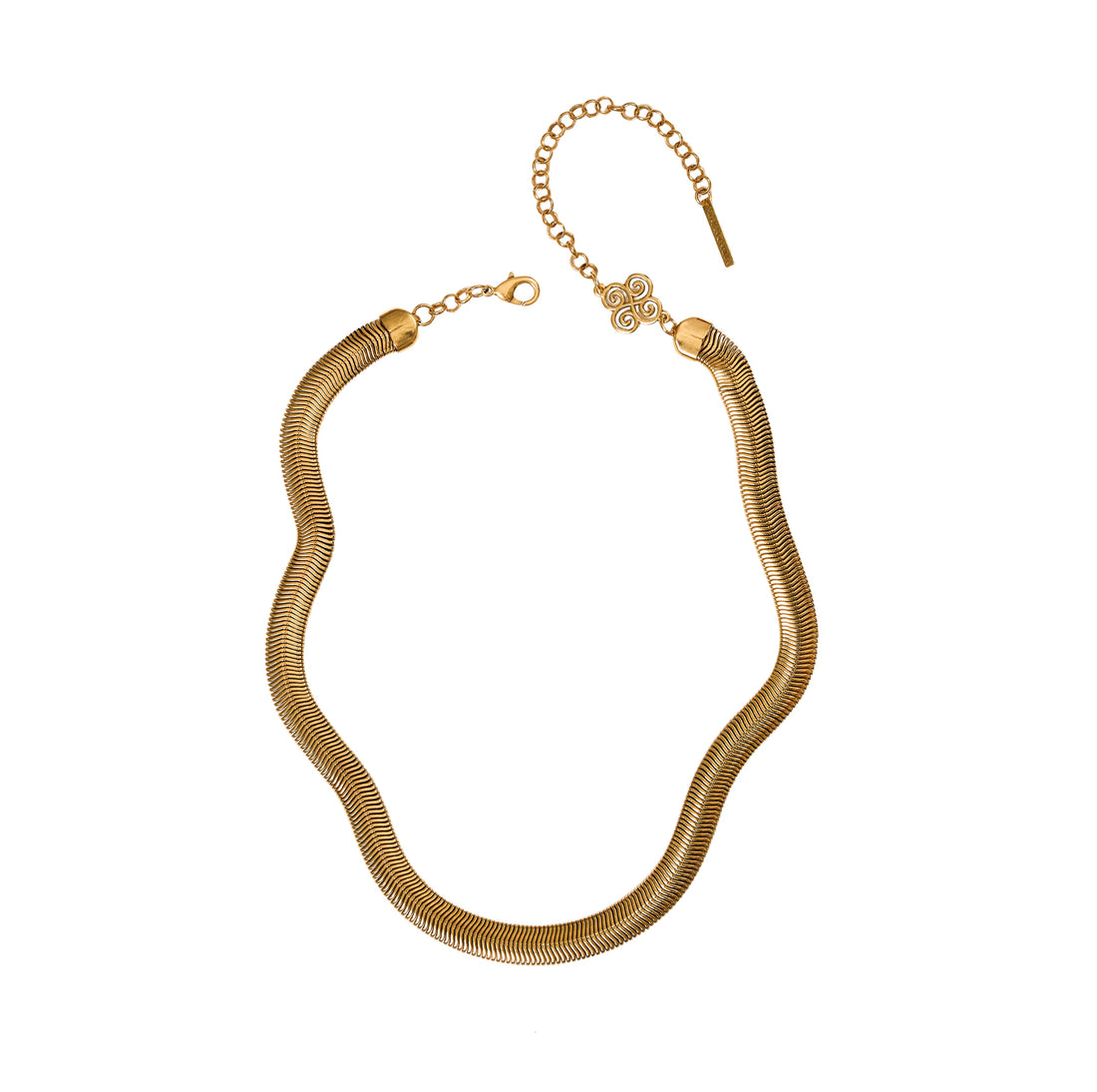 COLAR GIRASSOL MALHA CAULE 10MM OURO