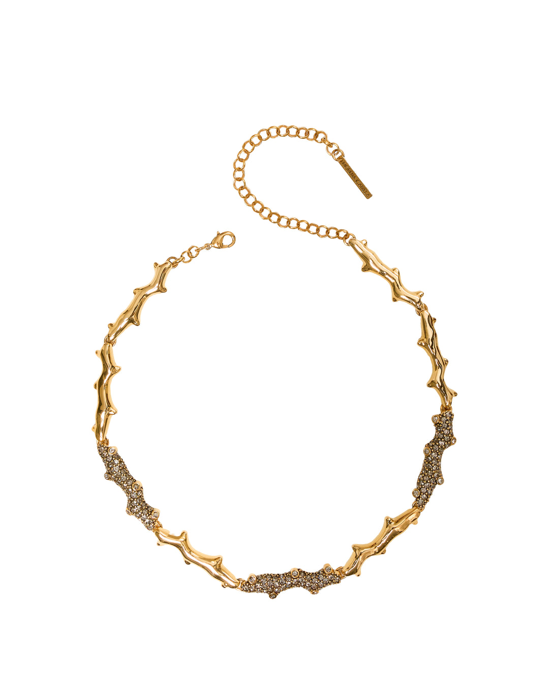 GARGANTILHA GIRASSOL CAULE CRAV/POL OURO