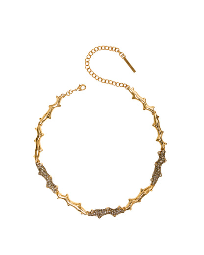 GARGANTILHA GIRASSOL CAULE CRAV/POL OURO
